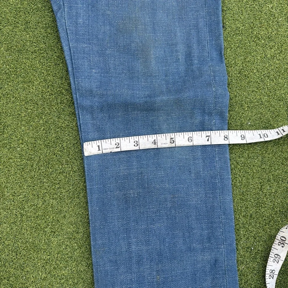 Naked & Famous Jeans Mens 33 Blue Royalcast Selvedge Denim Skinny Guy 016691
